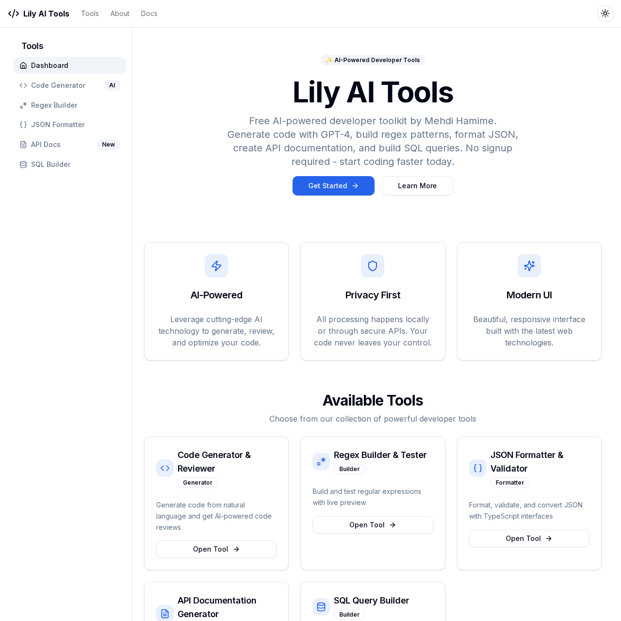 Lily AI Tools